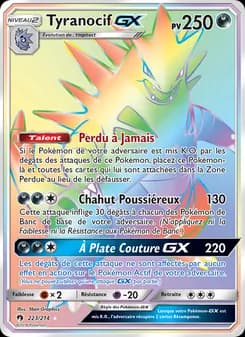 Tyranocif GX 223 — Tonnerre Perdu