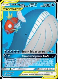 Magicarpe et Wailord GX 160 — Duo de Choc