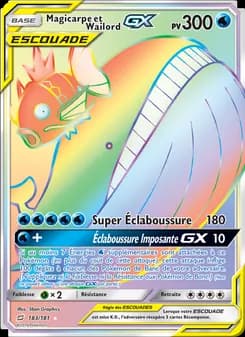 Magicarpe et Wailord GX 183 — Duo de Choc