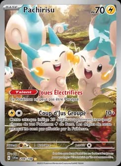 Pachirisu 208 — Écarlate et Violet
