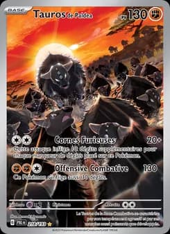 Tauros de Paldea 218 — Évolutions à Paldea