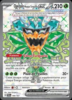 Ogerpon Masque Turquoise-ex 190 — Mascarade Crépusculaire