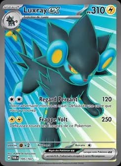 Luxray-ex 195 — Mascarade Crépusculaire