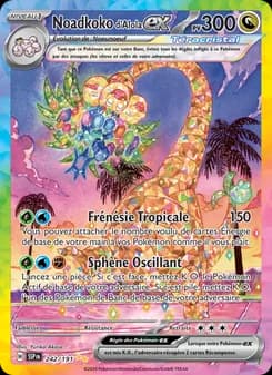 Noadkoko d'Alola-ex 242 — Étincelles Déferlantes
