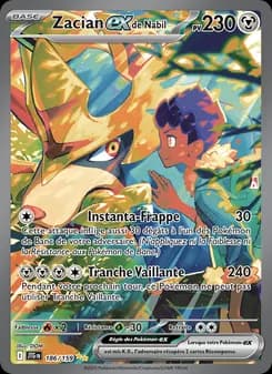 Zacian-ex de Nabil 186 — Aventures Ensemble