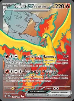 Sulfura-ex de la Team Rocket 208 — Rivalités Destinées