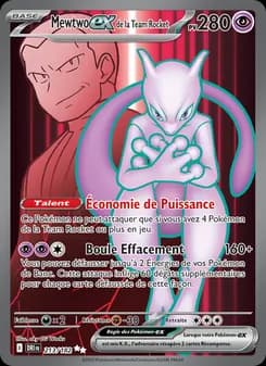 Mewtwo-ex de la Team Rocket 213 — Rivalités Destinées