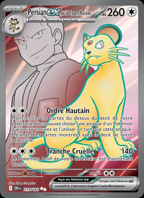 Persian ex de la Team Rocket