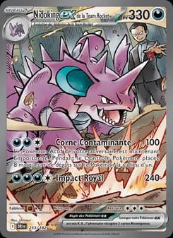 Nidoking-ex de la Team Rocket 233 — Rivalités Destinées