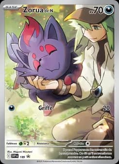 Zorua de N 189 — SVP Black Star Promos