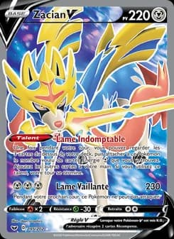 Zacian V 195 — Épée et Bouclier