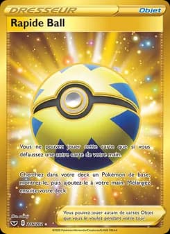 Rapide Ball 216 — Épée et Bouclier