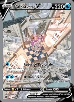 Palkia Originel V 167 — Astres Radieux