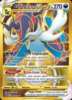Clamiral de Hisui VSTAR 209 — Astres Radieux