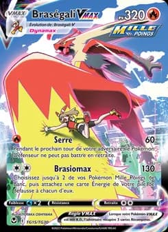 Braségali VMAX TG15 — Tempête Argentée