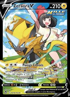 Zeraora V TG16 — Tempête Argentée