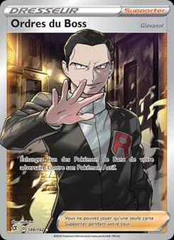 Ordres du Boss (Giovanni) 189 — Clash des Rebelles