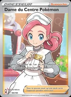 Dame du Centre Pokémon 185 — Voltage Éclatant