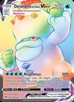 Darumacho de Galar VMAX 187 — Voltage Éclatant