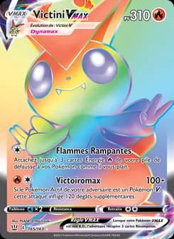 Victini VMAX 165 — Styles de combat
