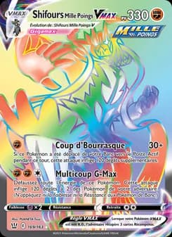 Shifours Mille Poings VMAX 169 — Styles de combat