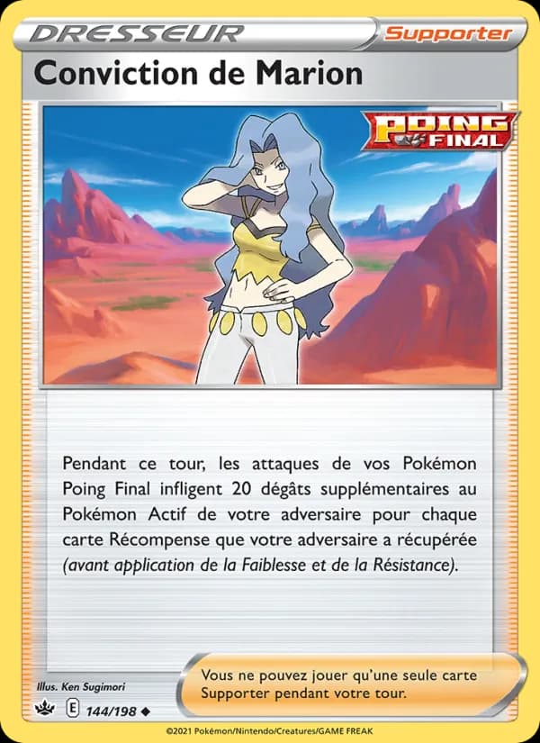 Conviction de Marion