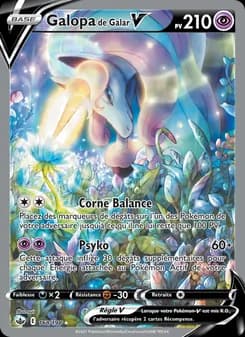 Galopa de Galar V 168 — Règne de Glace