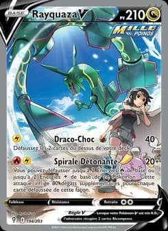 Rayquaza V 194 — Évolution Céleste