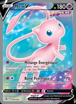 Mew V 250 — Poing de Fusion