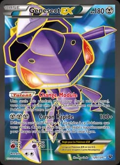 Genesect EX 120 — Impact des Destins