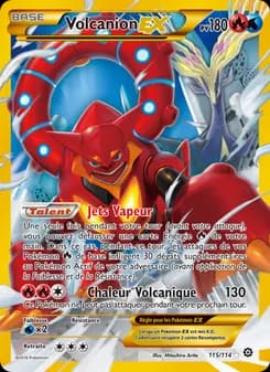 Volcanion EX 115 — Offensive Vapeur