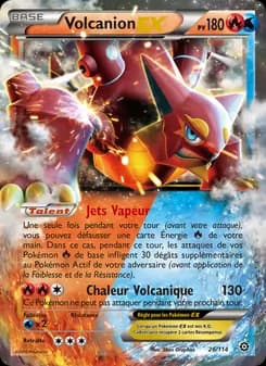 Volcanion EX 26 — Offensive Vapeur