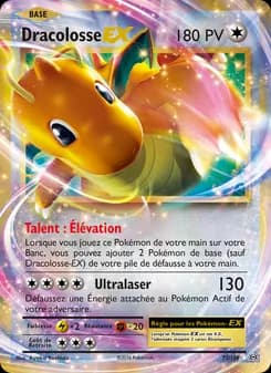 Dracolosse EX 72 — Évolutions