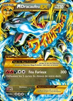 M-Dracaufeu EX 108 — Étincelles