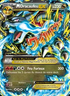 M-Dracaufeu EX 69 — Étincelles