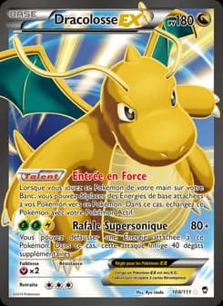 Dracolosse EX 108 — Poings Furieux