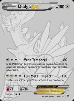 Dialga EX 122 — Vigueur Spectrale