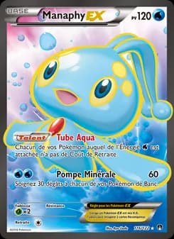 Manaphy EX 116 — Rupture Turbo