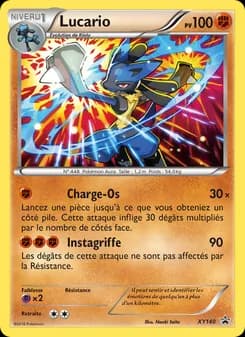 Lucario XY140 — Promo XY