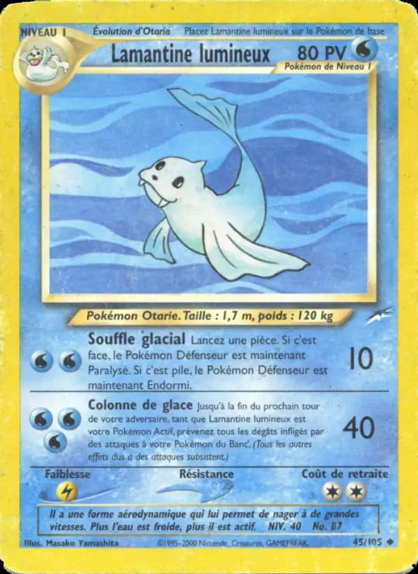 Lamantine lumineux