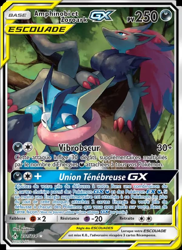Amphinobi et Zoroark GX
