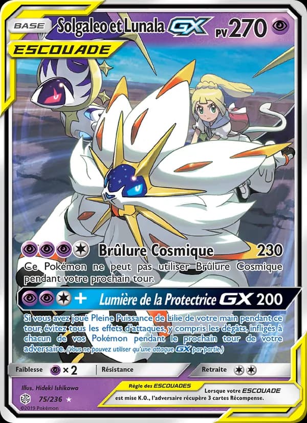 Solgaleo et Lunala GX