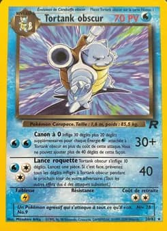 Tortank obscur 20 — Team Rocket
