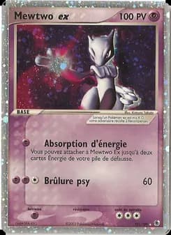 Mewtwo ex 101 — EX Rubis & Saphir