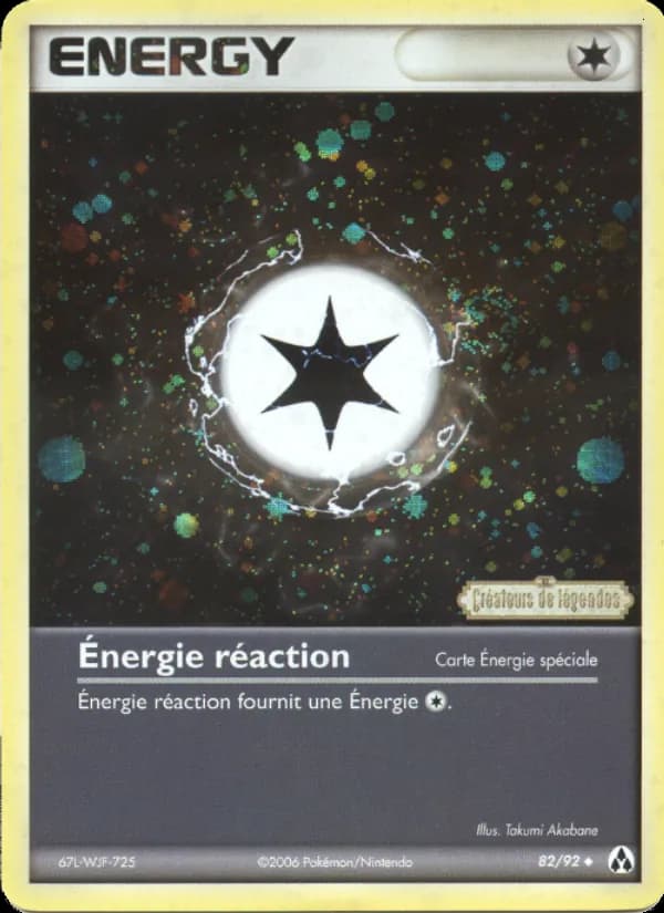 Énergie réaction