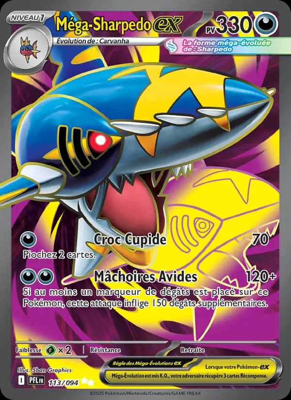 Méga-Sharpedo ex