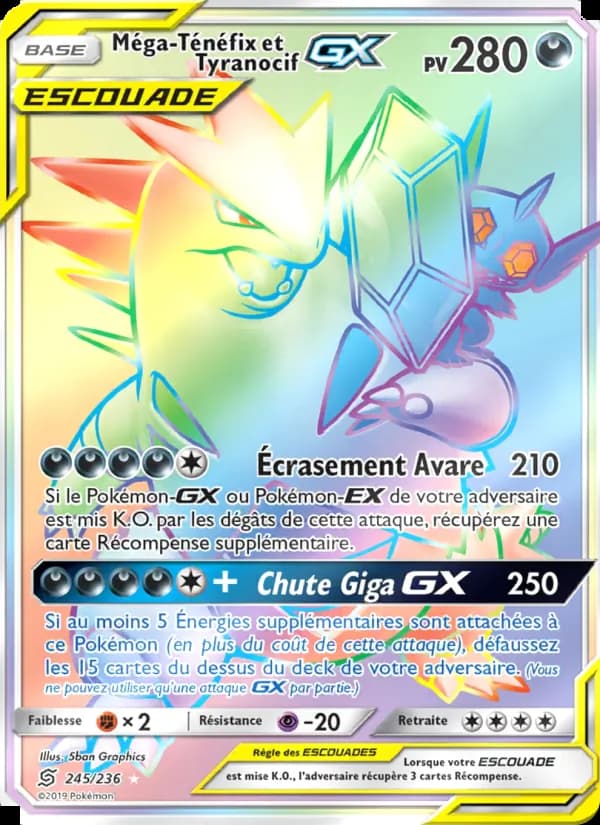 Méga-Ténéfix et Tyranocif GX