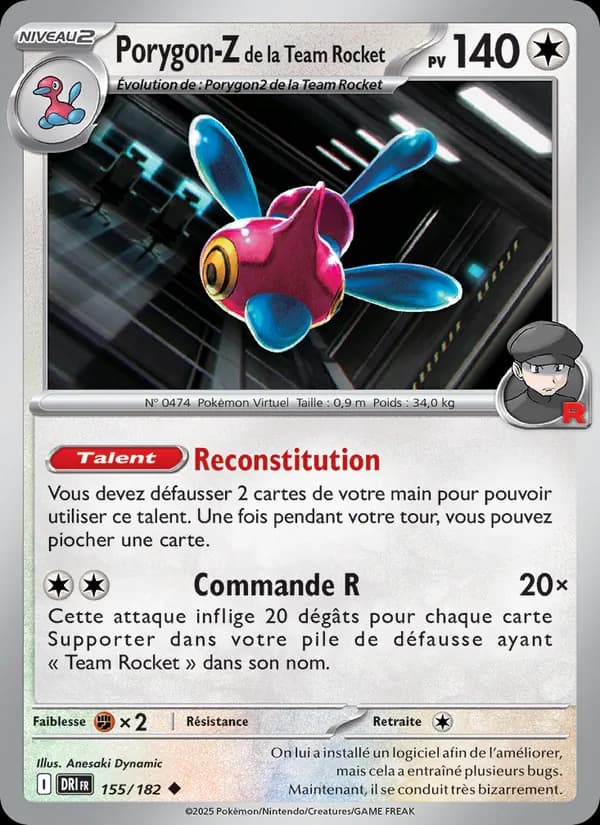 Porygon-Z de la Team Rocket