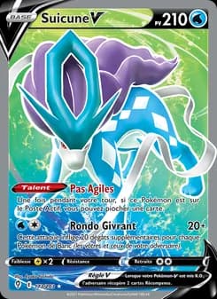 Suicune V 173 — Évolution Céleste