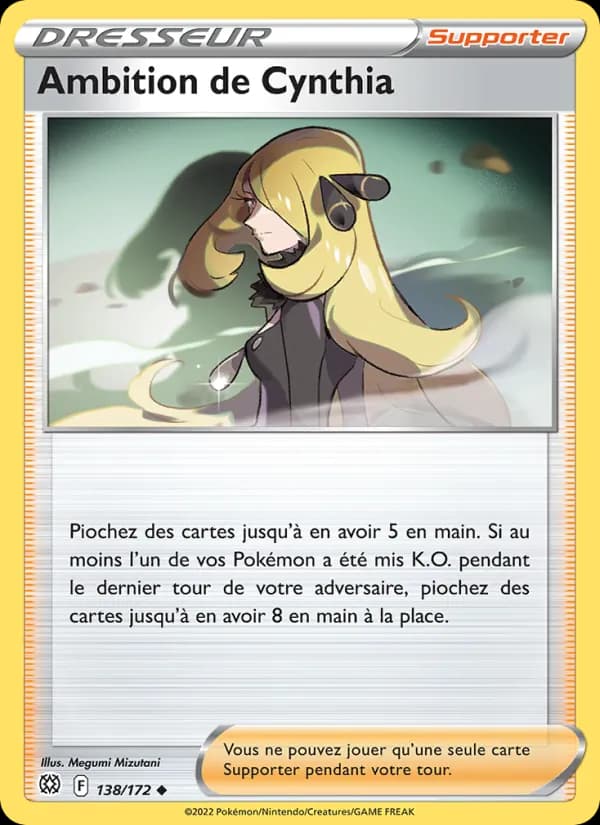 Ambition de Cynthia